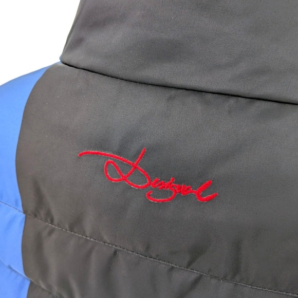 Desigual Puffer Jacket Women's 40 Multicolor Patchwork Print Statement - Picture 12 of 13